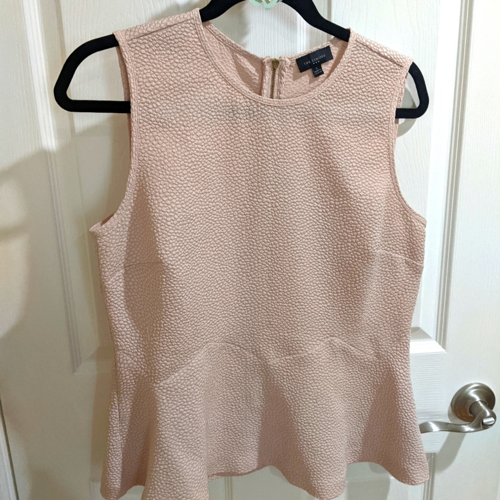 The Limited Pale Dusty Rose Top